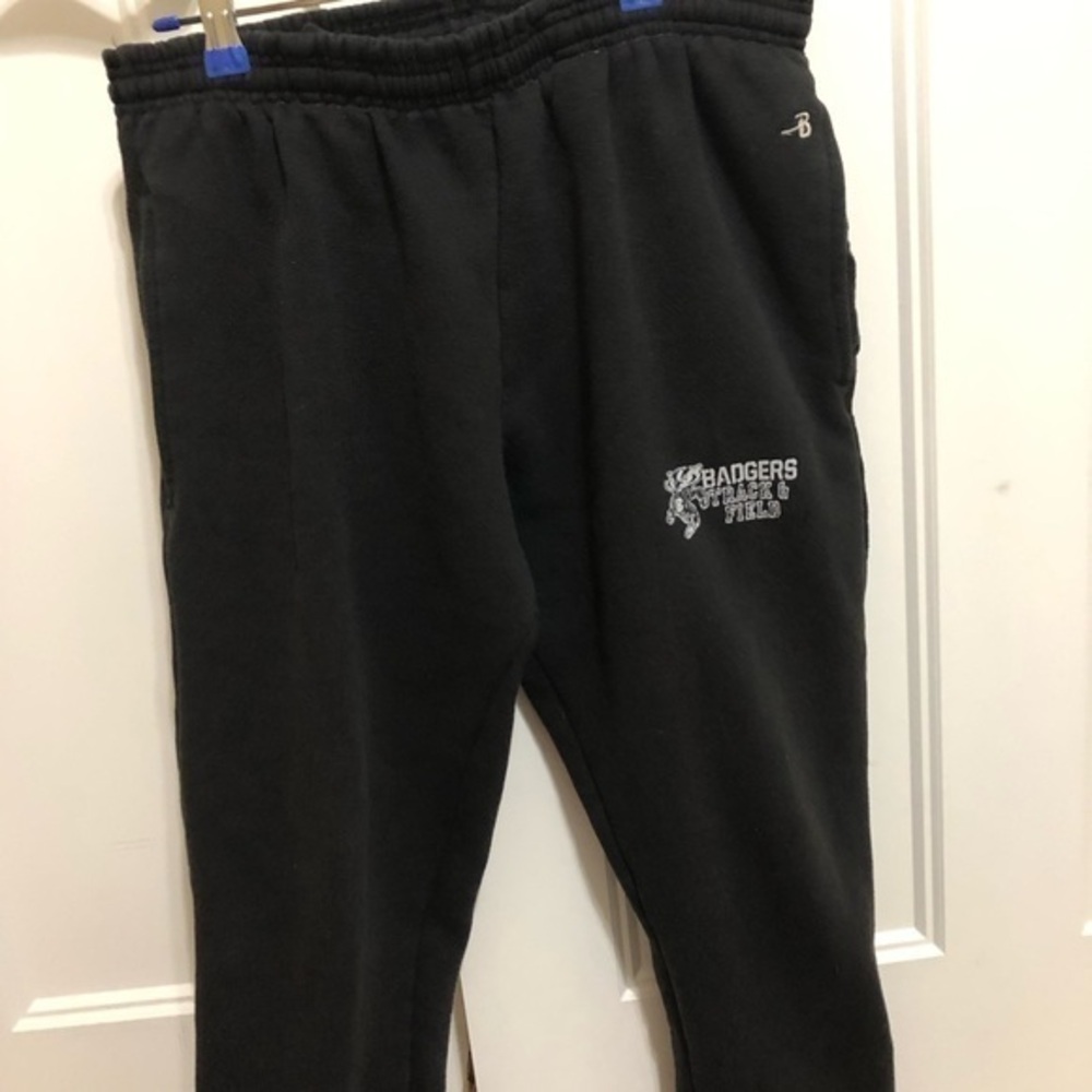 Bennington Badger track and field Black Jogger Pants